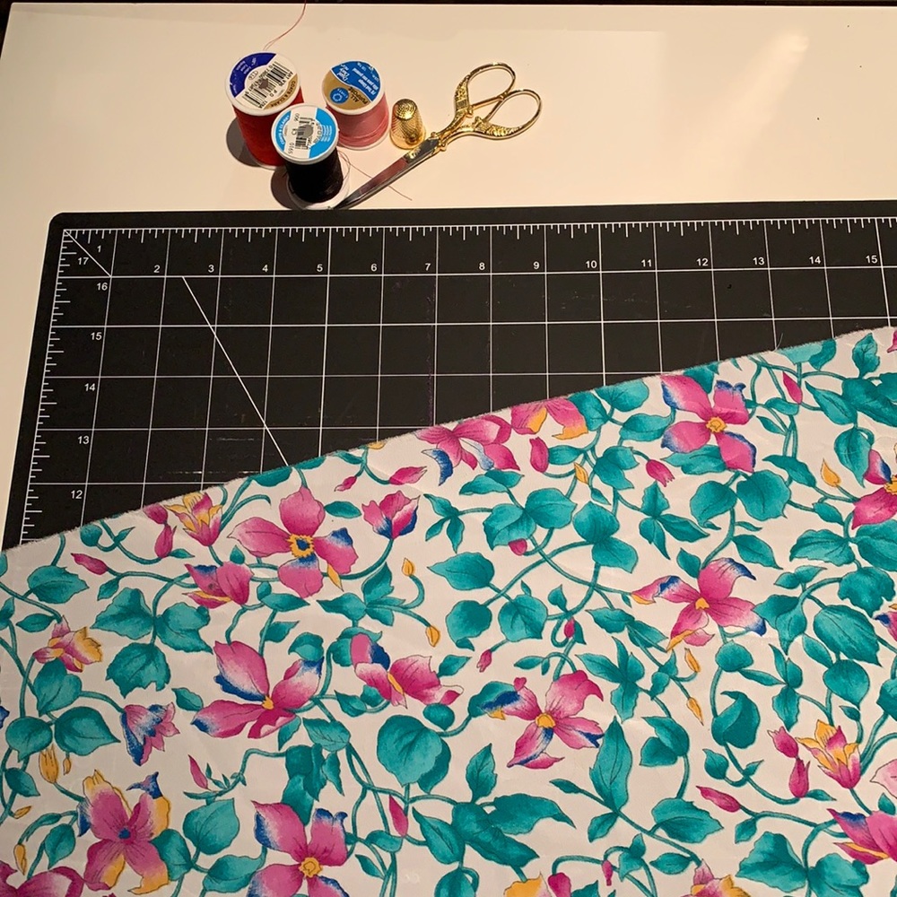 Floral Polyester Fabric